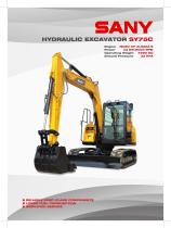 HYDRAULIC EXCAVATOR SY75C