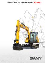 SANY SY75C 7.5ton Small Excavator