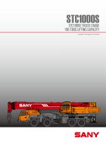 STC1000S 100 TONS CRAWLER CRANE