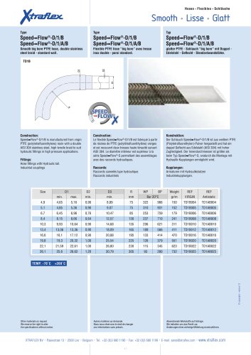 Speed Flow D/1/B