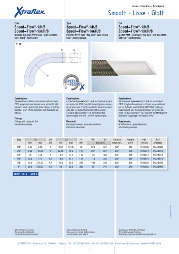 Speed-Flow®-1/H/B