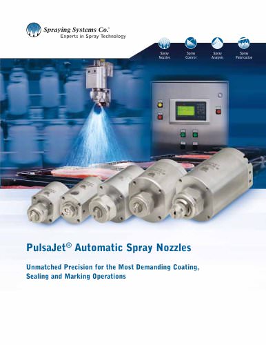 PulsaJet Automatic Spray Nozzles