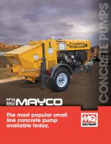 Mayco Concrete Pumps Brochure