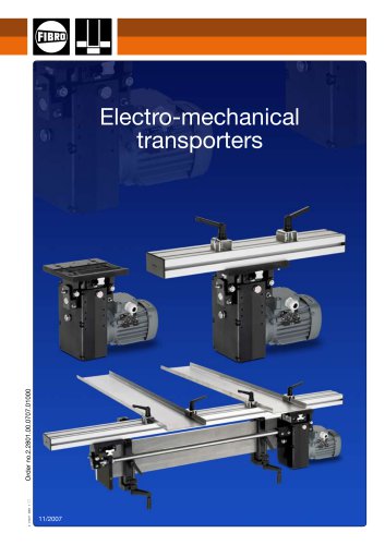 Electro-mechanical transporters