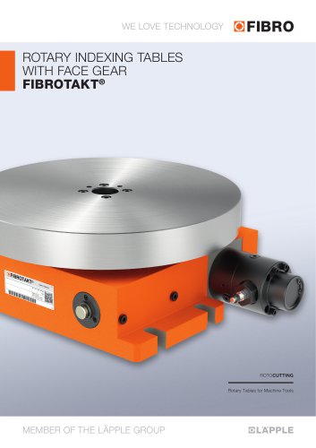 FIBROTAKT  Used as workpiece and tooling equipment carrier or to carry tools