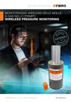 WIRELESS PRESSURE MONITORING CONTROLLO VIA RADIO DELLE MOLLE A GAS NELL' UTENSILE - 1