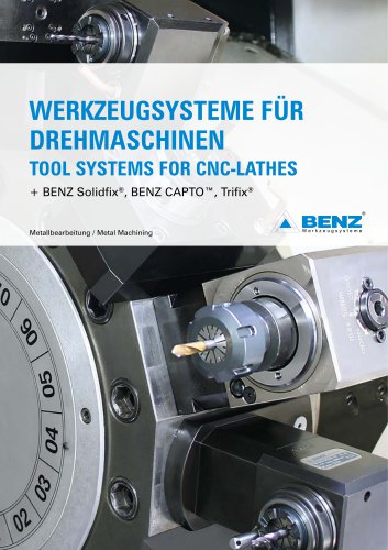 Tool Systems for CNC Lathes: Live and Static Tools for Tunings Centers