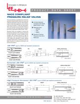 NACE COMPLIANT PRESSURE RELIEF VALVES