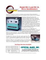 Model MV-2 and MV-2L Micro Sandblasters®