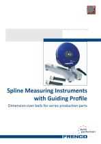 Spline measuring instruments with guiding profile (VM)