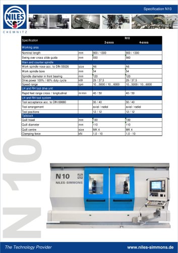 CNC-Lathes N-Series N 10