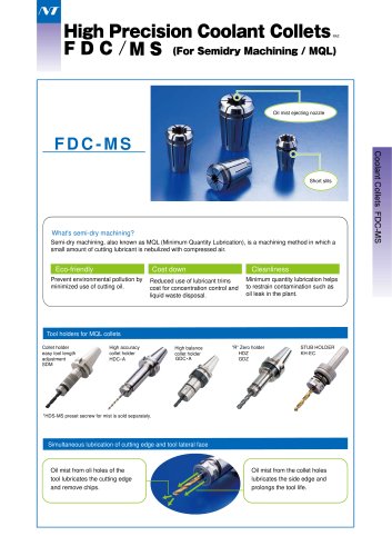 High Precision Coolant Collets