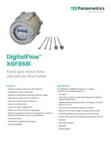 DigitalFlow™ XGF868i Datasheet