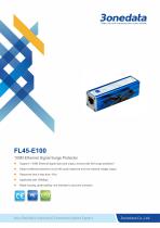 3onedata | FL45 | 100M Ethernet Signal Surge Protector