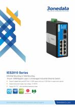 3onedata | IES2010-2GS  | DIN rail | Unmanaged | 8 port Industrial Ethernet Switch with 2 Gigabit SFP Sockets | Traffic System