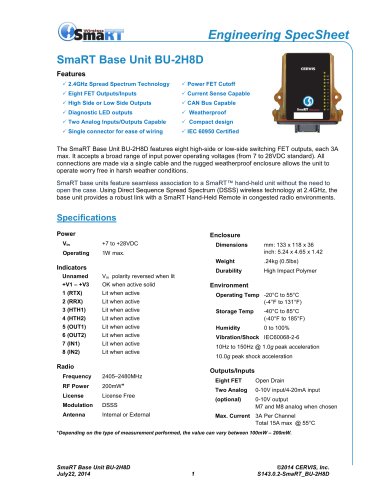 SmaRT Base Unit BU-2H8D