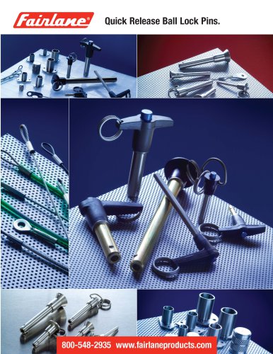 Quick Release Bail Lock Pins.