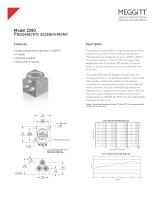 Endevco® Model 2280 piezoelectric accelerometer