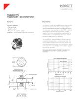 Model 2229C Piezoelectric accelerometer