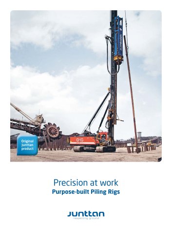 Purpose-built Piling Rigs