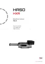 HASO HXR Wavefront Sensor Datasheet