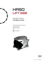 HASO LIFT 680 Wavefront Sensor Datasheet