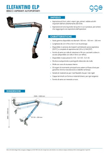 ELEFANTINO ELP - scheda tecnica GGE