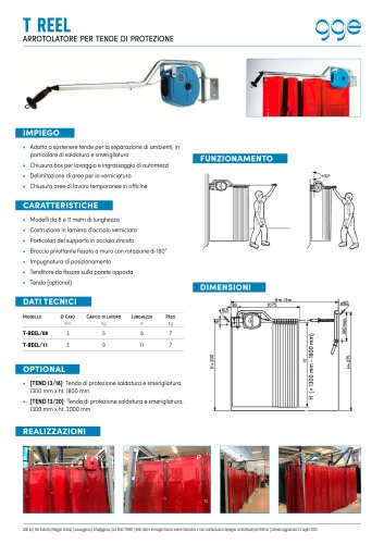 T REEL - scheda tecnica GGE