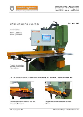 CNC Gauging System