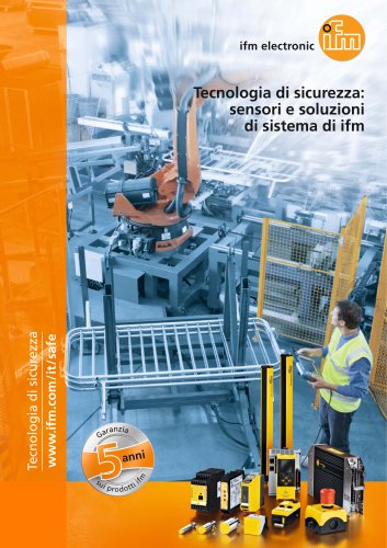 Tecnologia di sicurezza: sensori e soluzioni di sistema di ifm