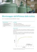 Monitoraggio dell’efficienza delle turbine