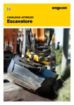 CATALOGO ATTREZZI Escavatore