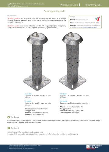 SECURIFIX® potelet H500