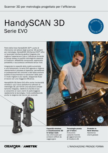 HandySCAN 3D | Serie EVO