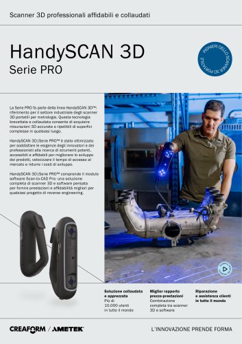 HandySCAN 3D | Serie PRO