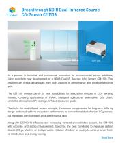 Dual-Infrared Source NDIR CO2 Sensor CM1109 Brochure