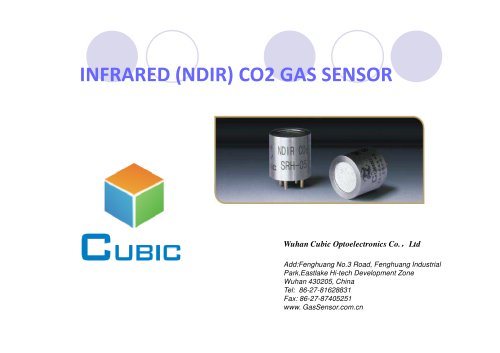 INFRARED (NDIR) CO2 GAS SENSOR