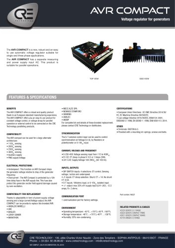 AVR COMPACT SALES DOCUMENTATION