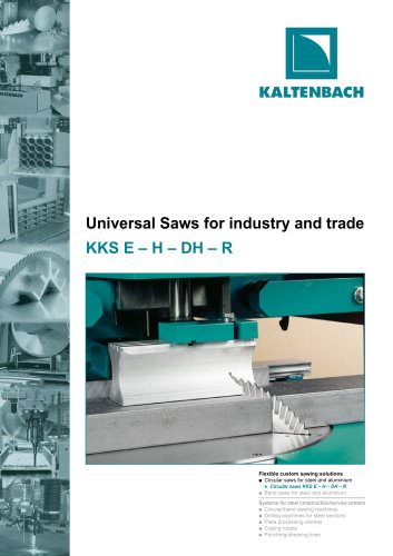 KKS 400 H Universal coldsaw in semi-automatic version