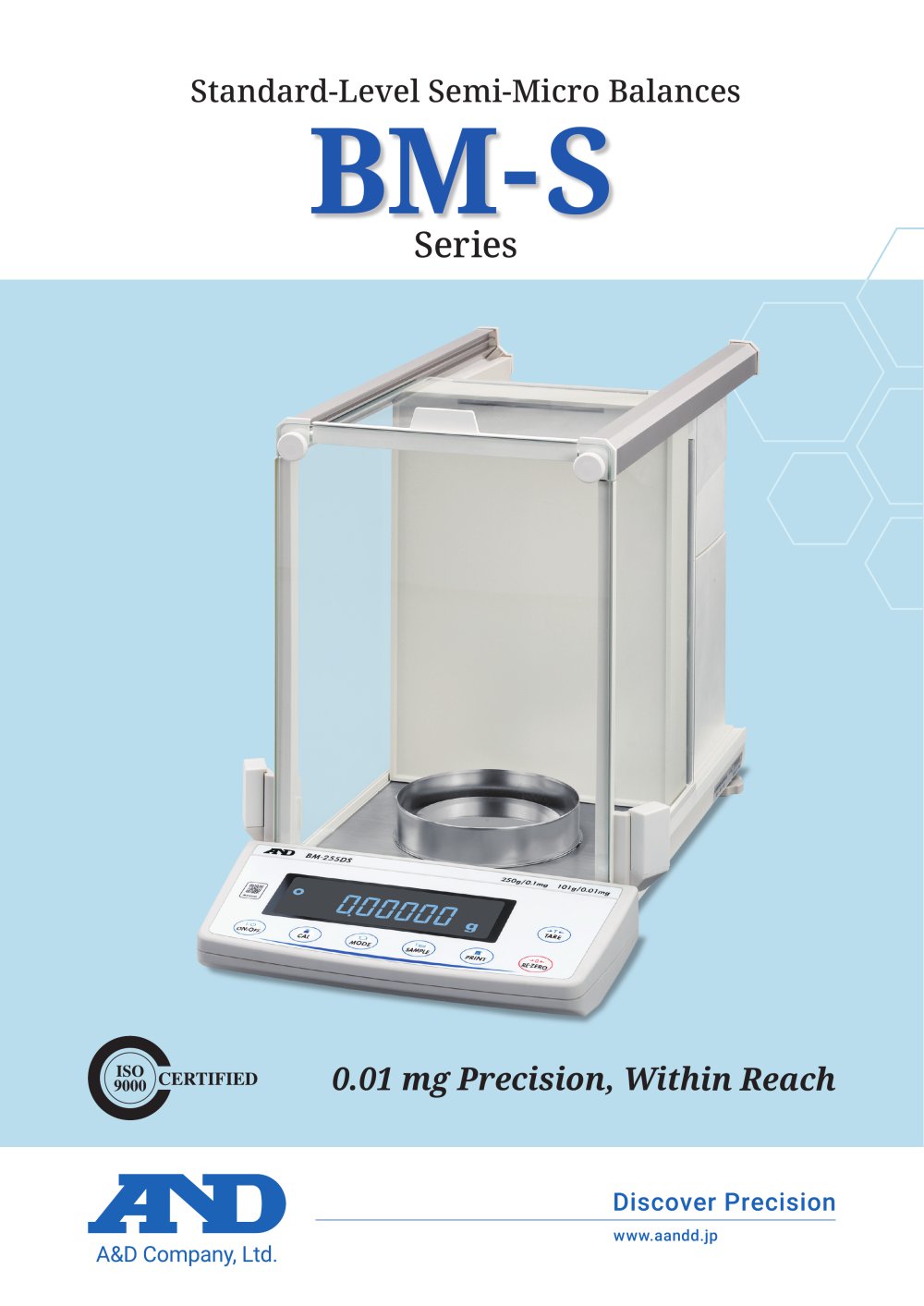 BM-S Series - A&D COMPANY, LIMITED