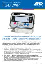 FG-C-WP Waterproof Static Weighing Indicator