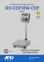 HV-CEP/HW-CEP Series of Intrinsically Safe Platform Scales