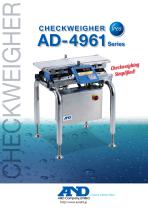 In-motion checkweigher AD-4961 Series