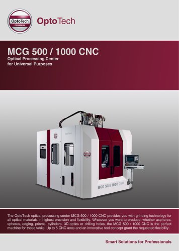 MCG 500 / 1000 CNC