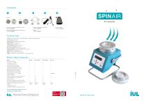 Spinair air sampler