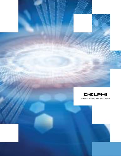 Delphi corporate brochure