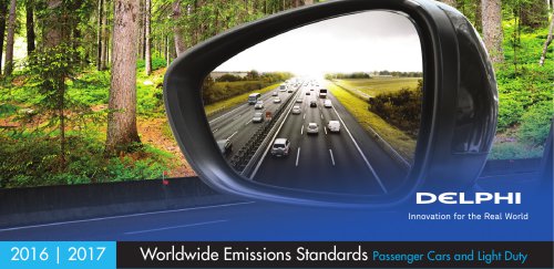 Worldwide Emissions Standards Passenger Cars and Light Duty