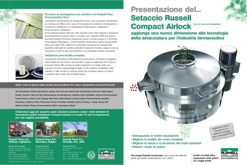 Compact Airlock Sieve