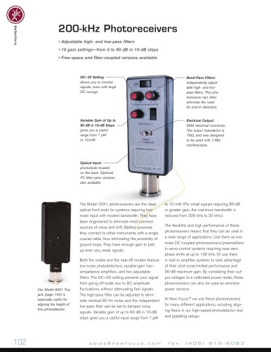 General-Purpose Detectors and Receivers