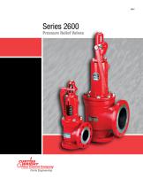 2600 series : Pressure Relief Valves